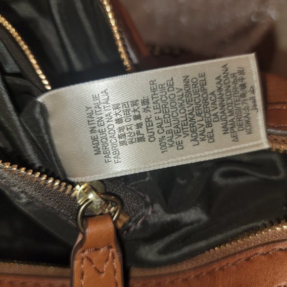 RARE BROWN BURBERRY Studded Heart Bag Brown Leather - Picture 13 of 15